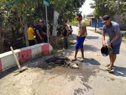 Warga Sukadana Ajak Jaga Kebersihan Lingkungan Bersama