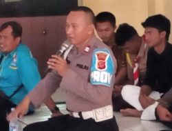Polsek Sukadana Sosialisasi di SMA Negeri 1, Ingatkan Bahaya Geng Motor dan Kenakalan Remaja