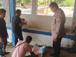 Polsek Sukadana Kawal 1 Ton Jagung Sari Mukti Tiba Aman di Bulog Ciamis