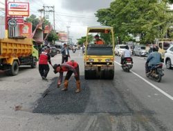 Ada 3.779 Lubang Jalan di Jawa Tengah Perbaikannya Dikebut Jelang Lebaran